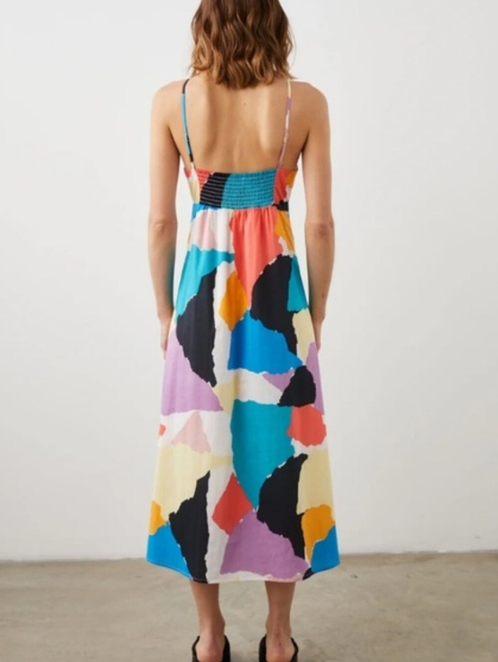 Sabina Rails Colorblock Dress L - Picture 6 of 8